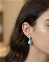Orecchini Ultima Edizione Donna Colore in Argento Pasta di turchese OA2088-TURCHESE - OA2088-TURCHESE